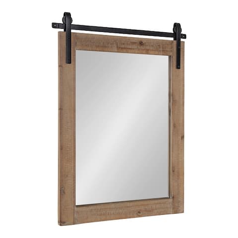 Kate and Laurel Cates Rustic Wall Mirror