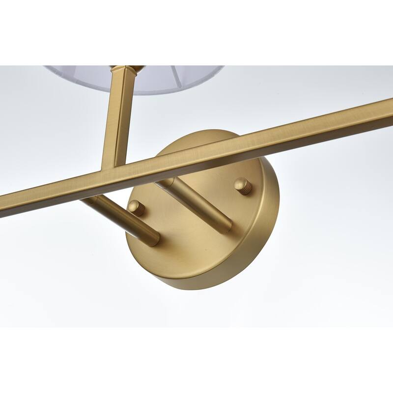 Elegant Lighting LD7322W26 Senna 3 Light 26" Wide Vanity Light