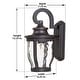 preview thumbnail 5 of 5, The Great Outdoors 1 Light 12.25" Height Outdoor Wall Sconce from the