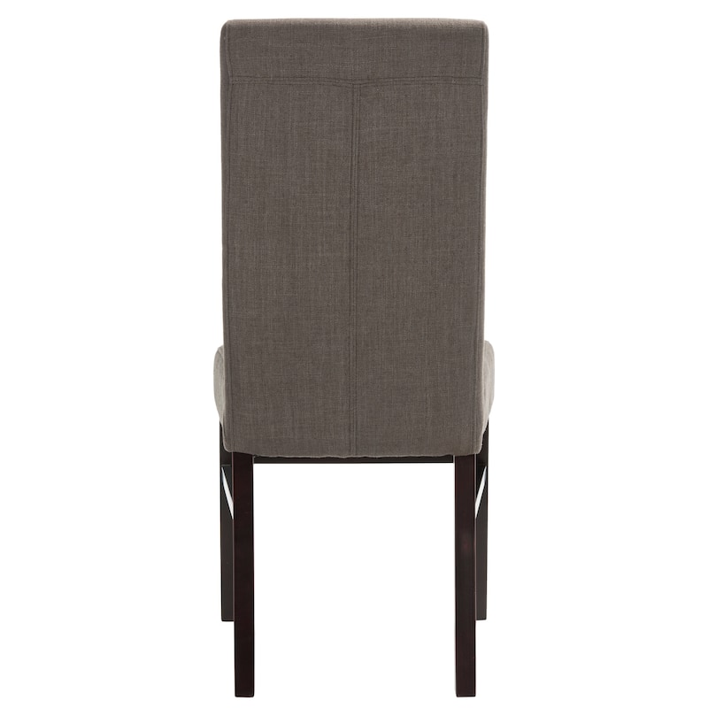 SAFAVIEH Kandi Parsons Stripe Linen Dining Chairs (Pack Of 2) - 18.5" x 23.8" x 39.4" - 19"W x 24"D x 39"H