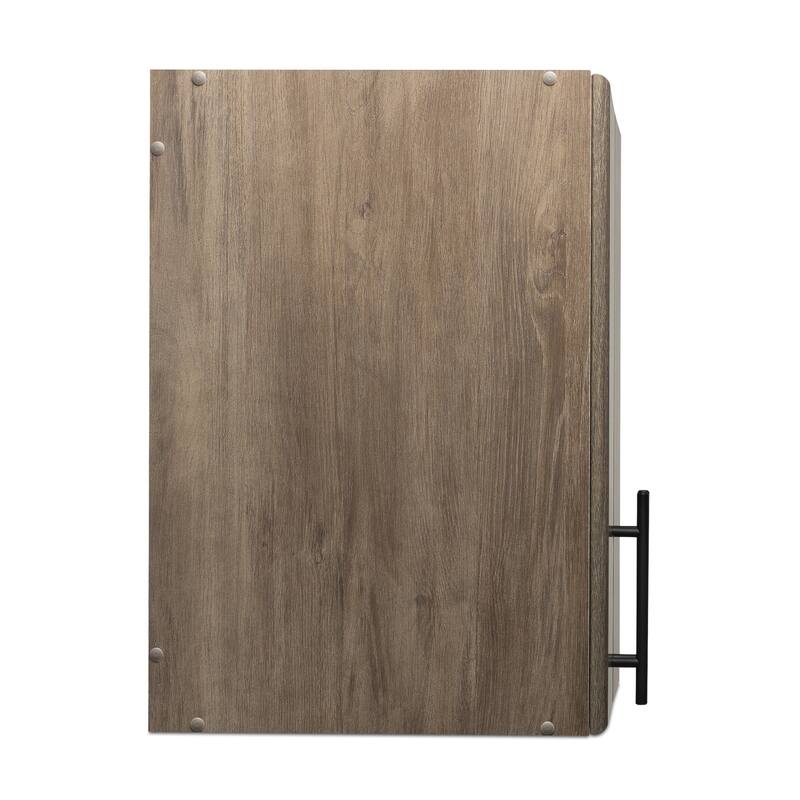 Prepac Elite Wall Cabinet, Garage Cabinet with Storage Shelf, Stackable, Garage Storage Cabinet with Doors and Shelves