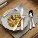 preview thumbnail 4 of 2, Wallace Hotel Lux 77-piece 18/10 Stainless Steel Flatware Set