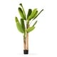 preview thumbnail 13 of 15, Enova Home Realistic Artificial Banana Tree in Nursery Pot for Indoor and Outdoor Decoration 60 inches