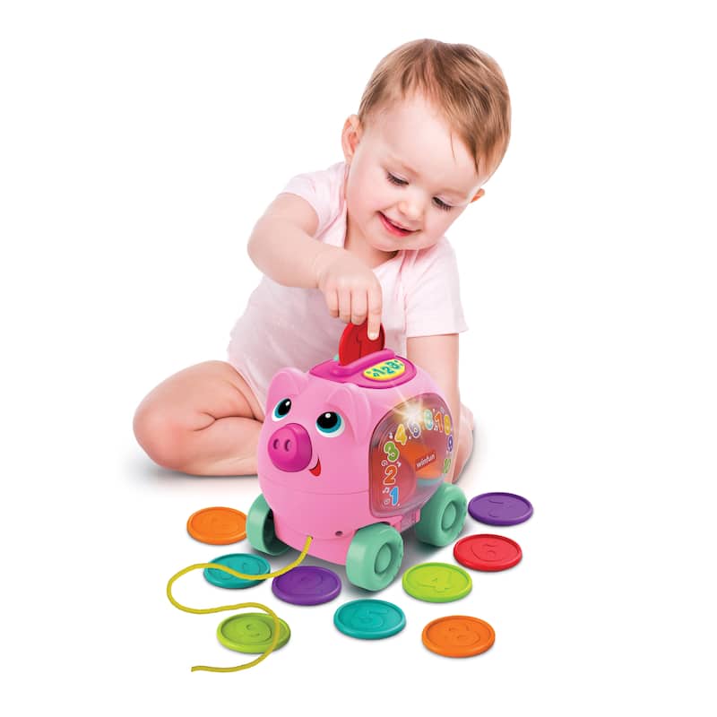 Pull Along Counting Piggy
