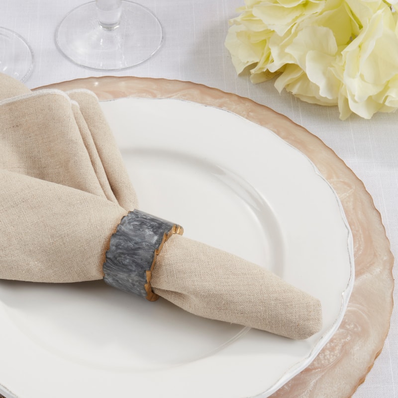 Resin Artistry Napkin Ring (Set of 4)