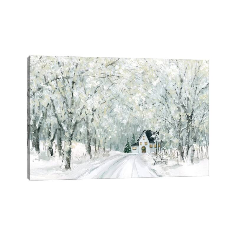 iCanvas "Christmas Lane" by Carol Robinson Canvas Print