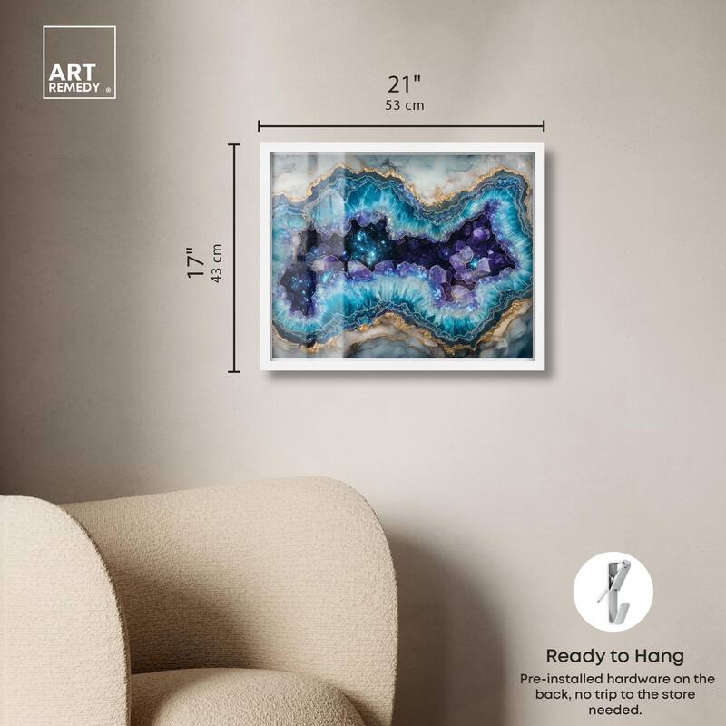 Stellar Shard Core Shadowbox by Art Remedy