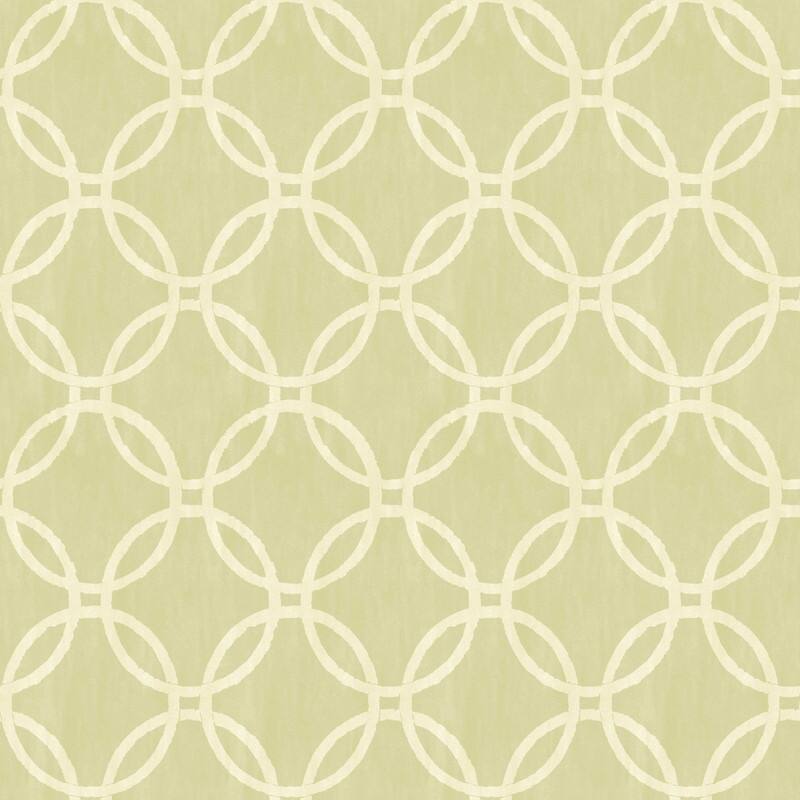 Brewster Eaton Light Green Geometric Wallpaper - 20.5in x 396in x 0.025in