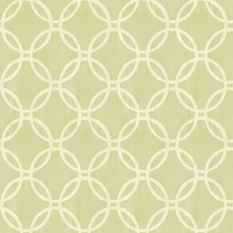 Brewster Eaton Light Green Geometric Wallpaper - 20.5in x 396in x 0.025in