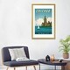 preview thumbnail 12 of 18, iCanvas "Chicago Poster" by IdeaStorm Studios