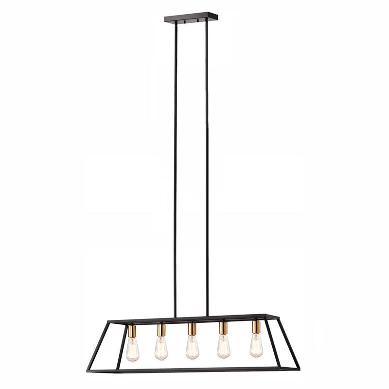 5-light Linear Island Fixture