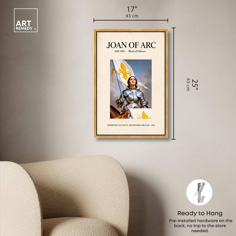 Maid of Orleans Canvas by Art Remedy