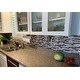 preview thumbnail 10 of 12, Art3d 10-Piece Stick on Backsplash Tile for Kitchen, 12" x 12" Vinyl Decorative Tiles