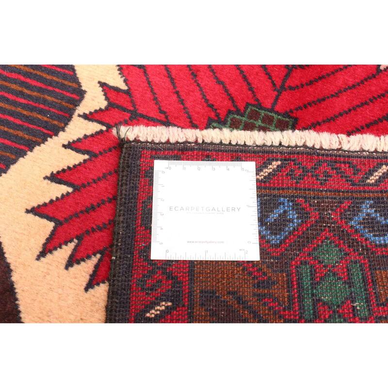 ECARPETGALLERY Hand-knotted Teimani Beige Wool Rug - 2'10 x 4'5