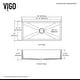preview thumbnail 10 of 45, VIGO White Casement Front Matte Stone Farmhouse Kitchen Sink