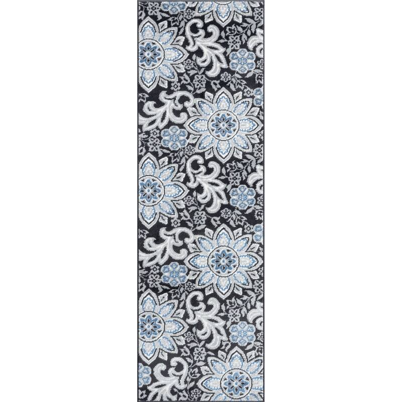 Wyman Bohemian & Eclectic Floral Indoor Area Rug