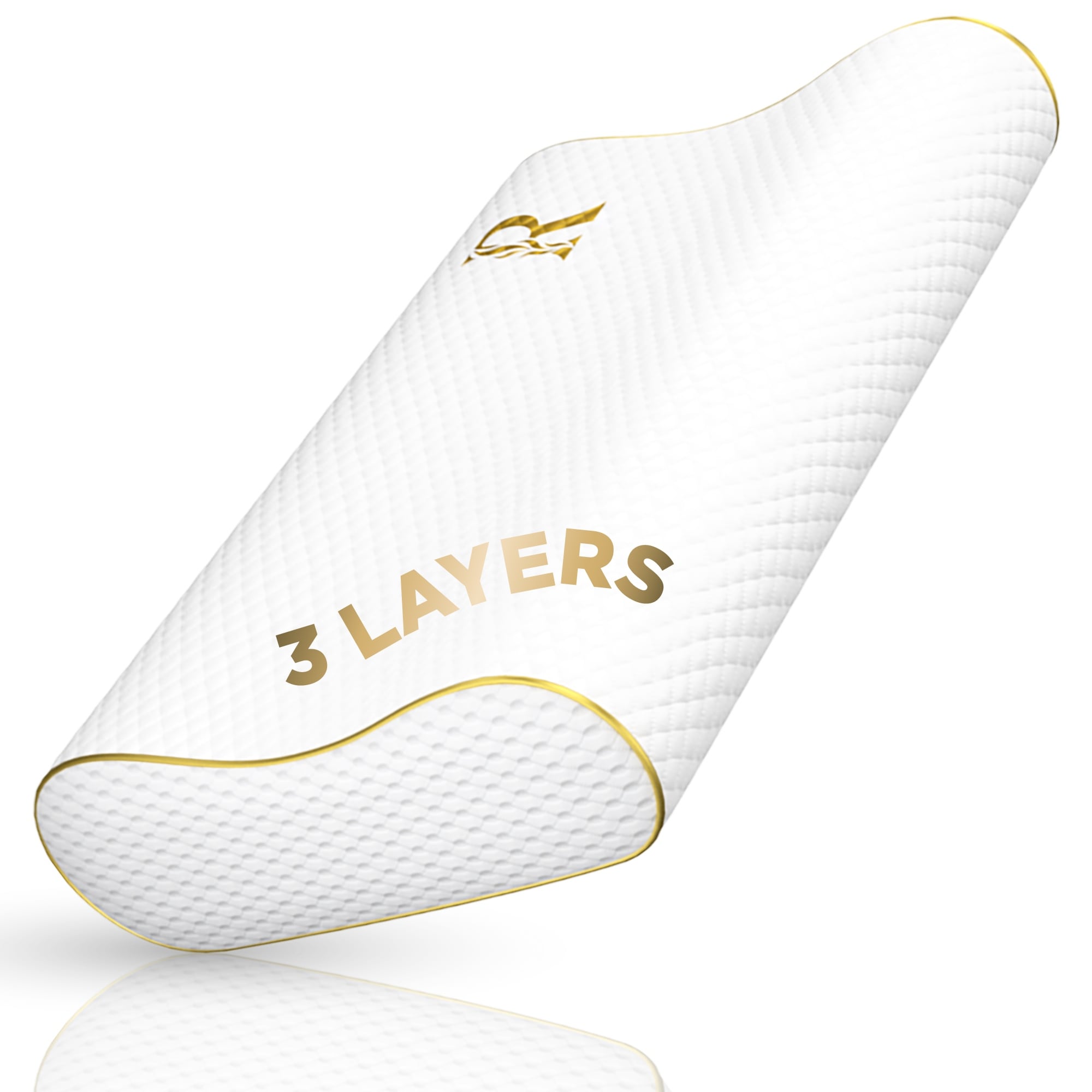 Royal Therapy Memory Foam Pillow Bed Pillow for Neck