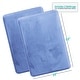 preview thumbnail 113 of 153, Empyrean Ultra Soft Plush Bathroom Rug - Non-Slip, Velvet, Memory Foam Bath Mat - Set of 2