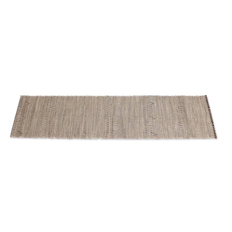 Novica Handmade Brown Delight Cotton Blend Table Runner