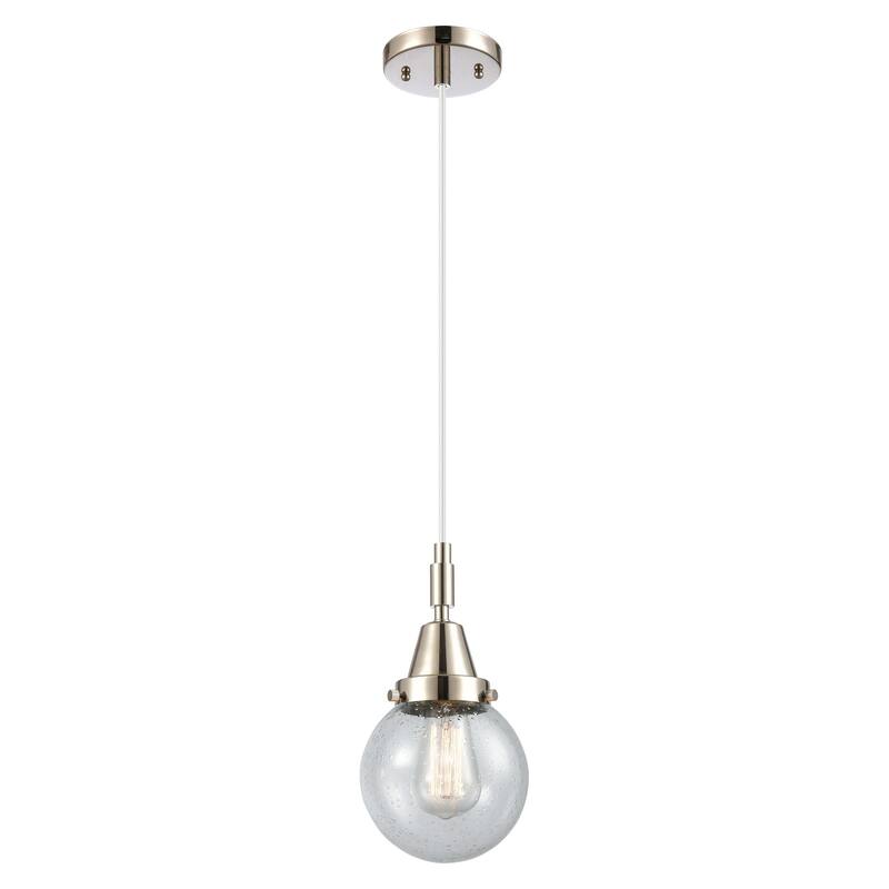 Innovations Lighting 447-1P-G204-6 Beacon 6" Wide Mini Pendant with