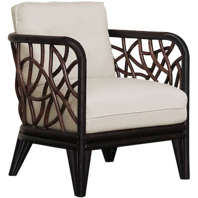 Panama Jack Trinidad 27"L x 32"W x 28"H Lounge Chair with Cushions - 27"L x 32"W x 28"H