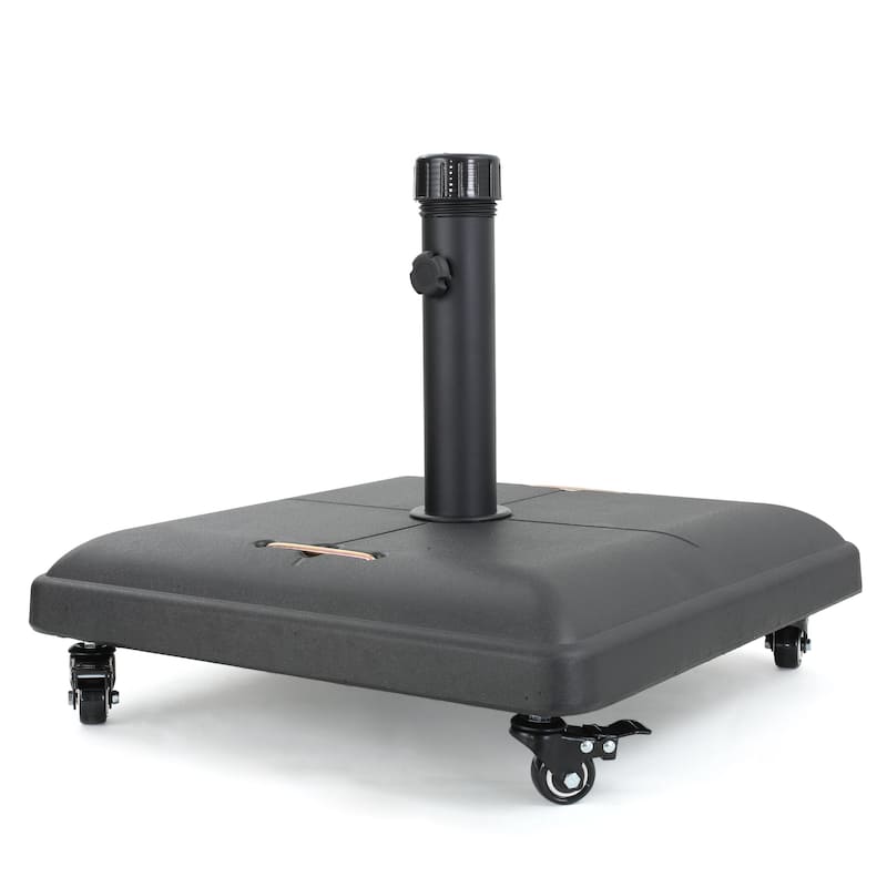 Hayward Black Steel Umbrella Base Holder by Christopher Knight Home