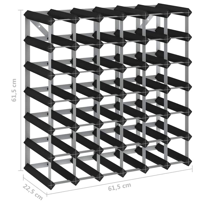 vidaXL Countertop Wine Rack Bottle Holder Wine Storage Organizer Solid Wood