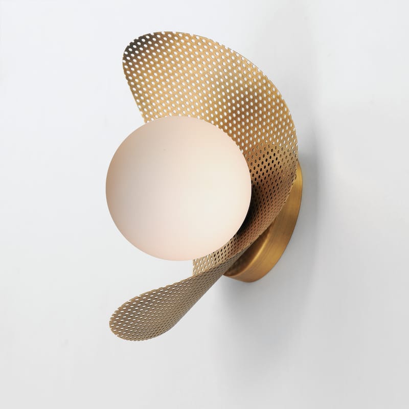 Studio M SM32360SW Chips 11" Tall LED Wall Sconce by Mat Sanders