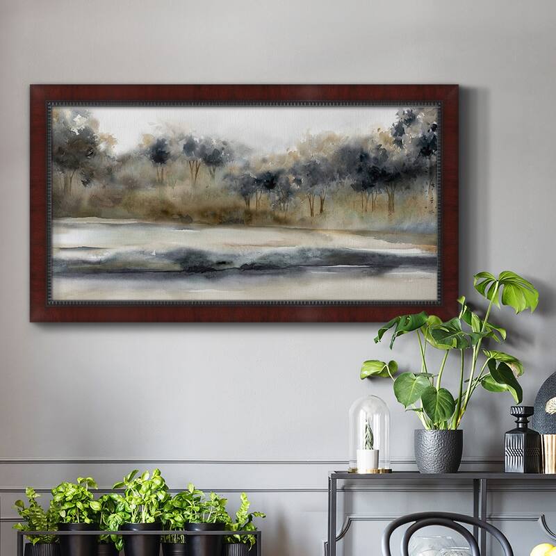 Silent River Premium Framed Canvas- Ready to Hang