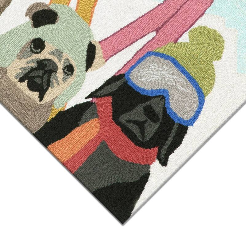 Liora Manne Frontporch Ski Patrol Indoor/Outdoor Mat