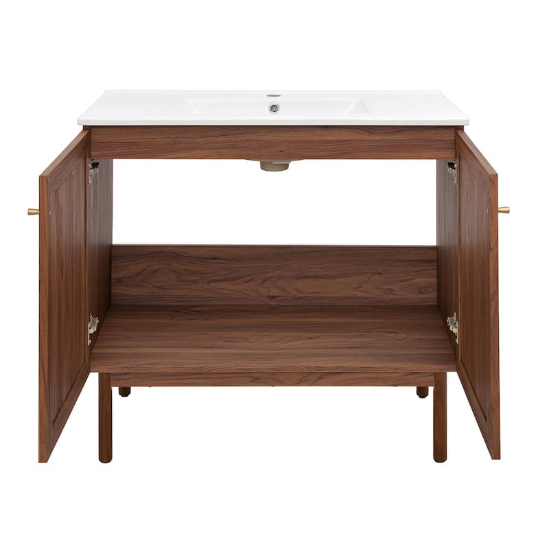 Classe Bathroom Vanity in Oak
