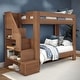 preview thumbnail 1 of 17, Olympic Twin XL over Twin XL Bunk Bed