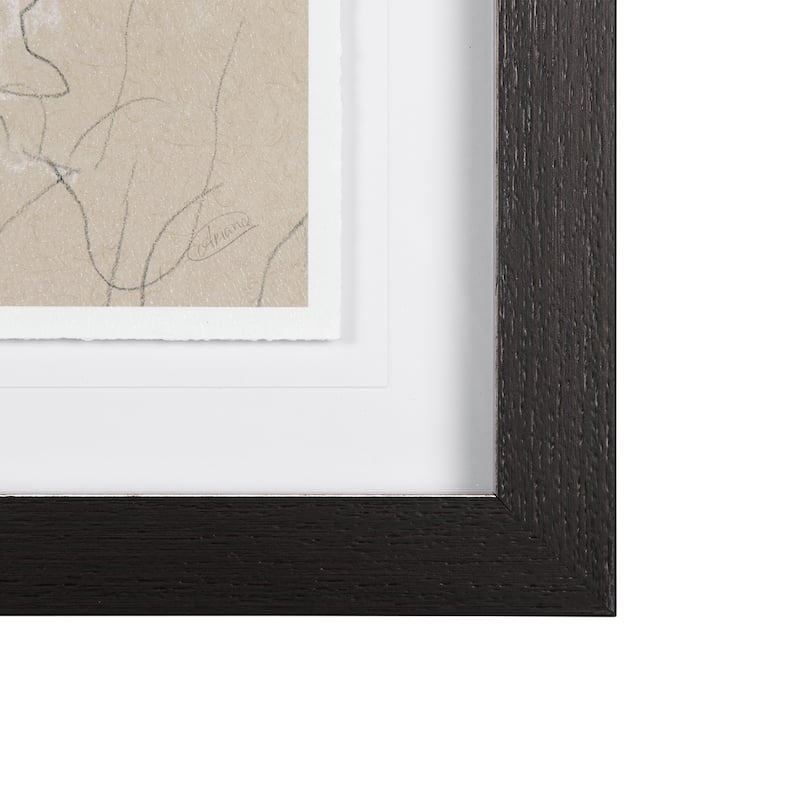 Sketch of Animal IX (Bison) Framed Art Print