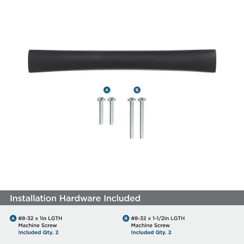 Amerock BP37310 Willow 3-3/4" Center to Center Bar Cabinet Pull