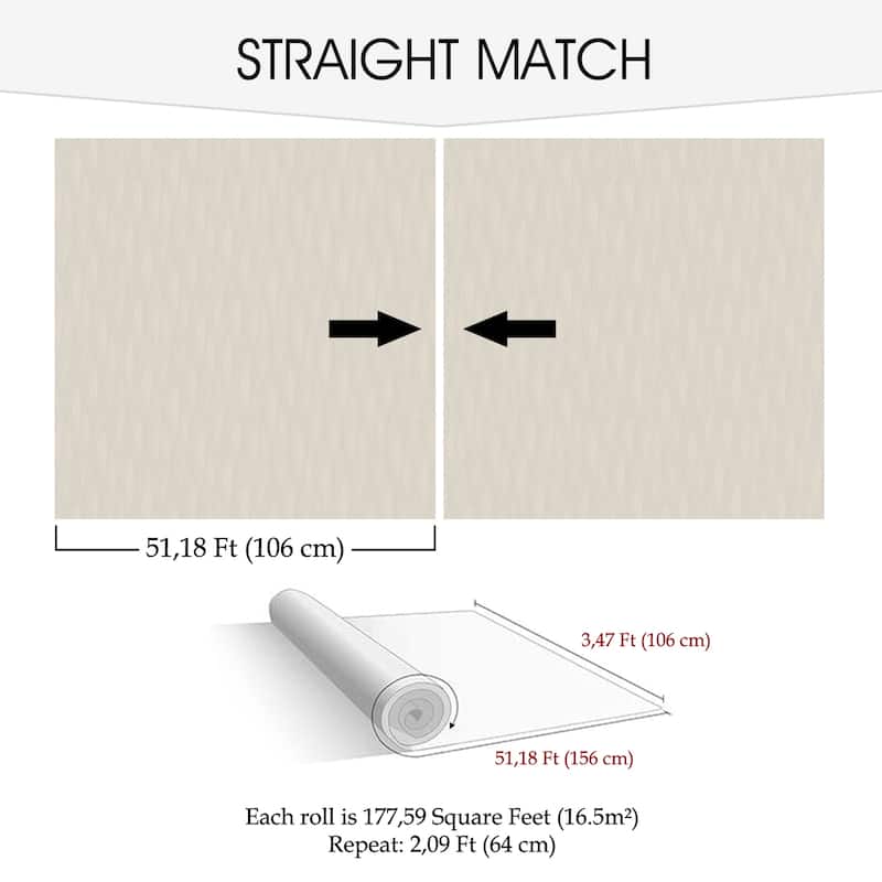 SUSSEXHOME Removable Wallpaper-Waterproof, Strippable, Light Resistance & Cleanable Wall Paper Roll-Wallpaper-Seaweed