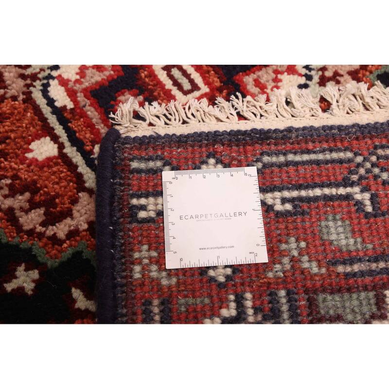 ECARPETGALLERY Hand-knotted Serapi Heritage Dark Navy Wool Rug - 2'6 x 15'6