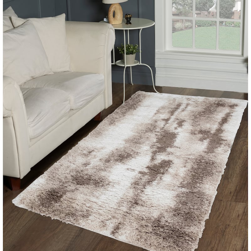 Noori Rug Lux Zara Abstract 2-Inch Shag Rug