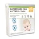 preview thumbnail 1 of 12, AC Pacific Waterproof Bamboo Terry Crib Mattress Cover N/A