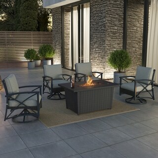Ove Decors Bentley III 5-Piece Patio Chat Set