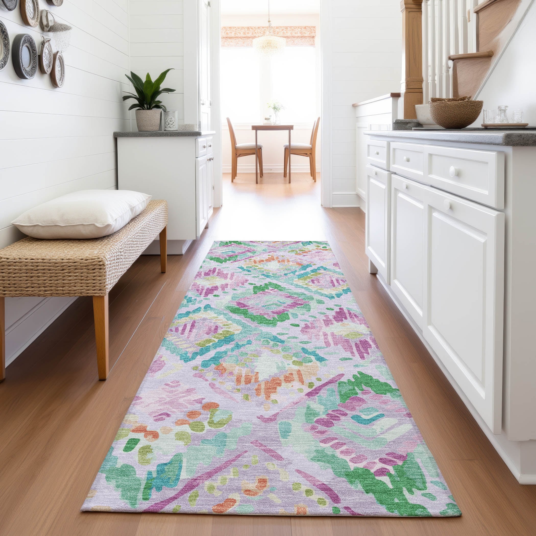 Premium Washable Super Soft Boho Moroccan Mayfield Rug