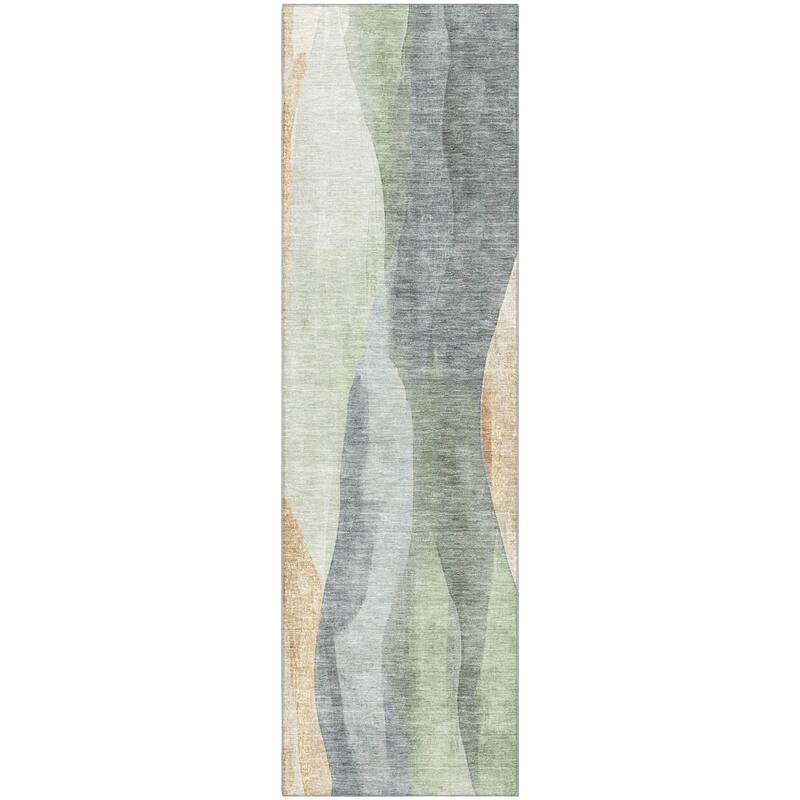 Premium Washable Super Soft Modern Stripe Mayfield Rug