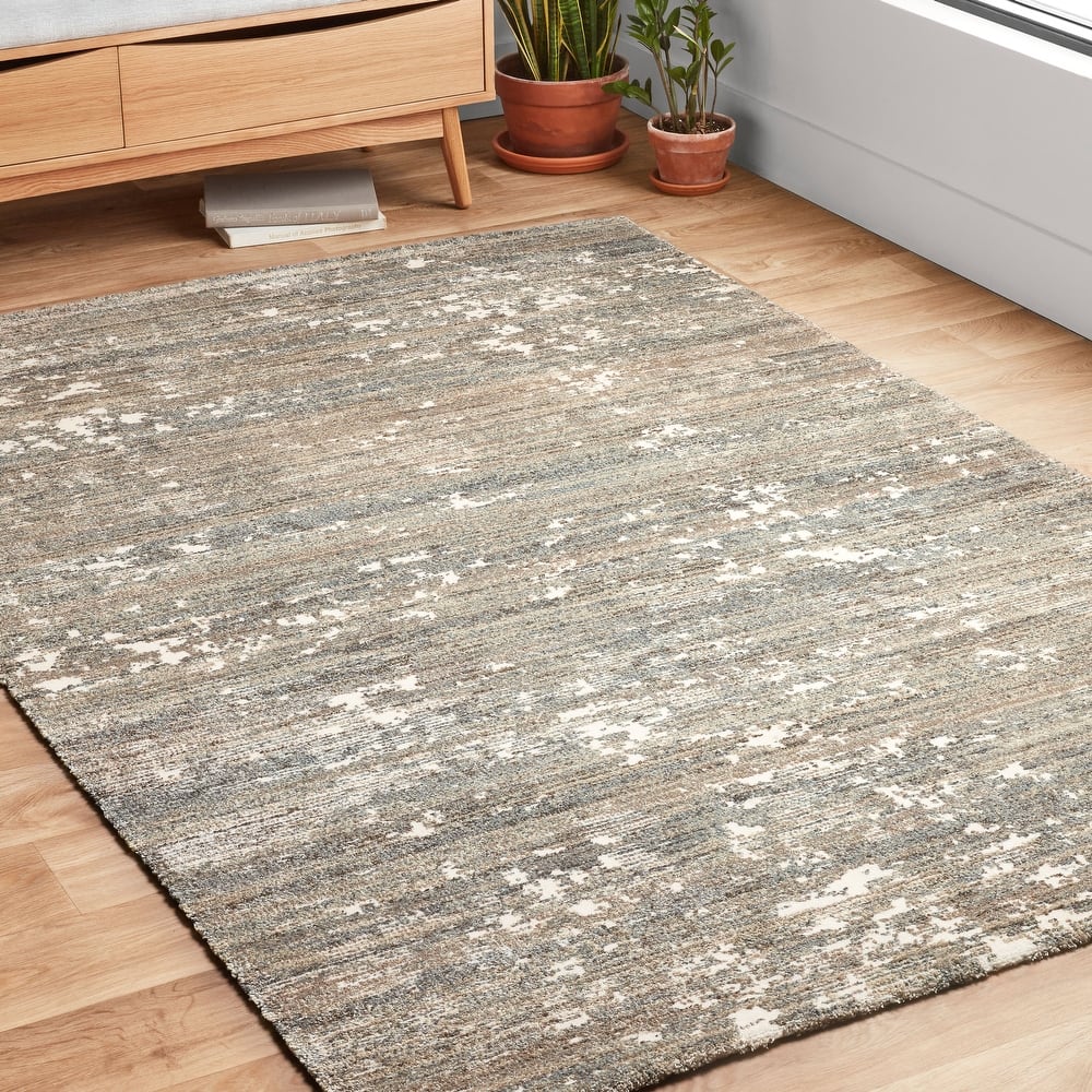Alexander Home Zion Stone Abstract Modern & Contemporary Rug