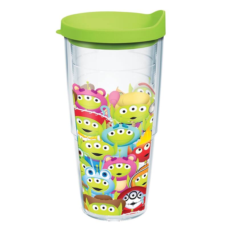 Tervis Disney Pixar Toy Story Alien Made in USA Double Walled Insulated Travel Tumbler, Classic - 24oz