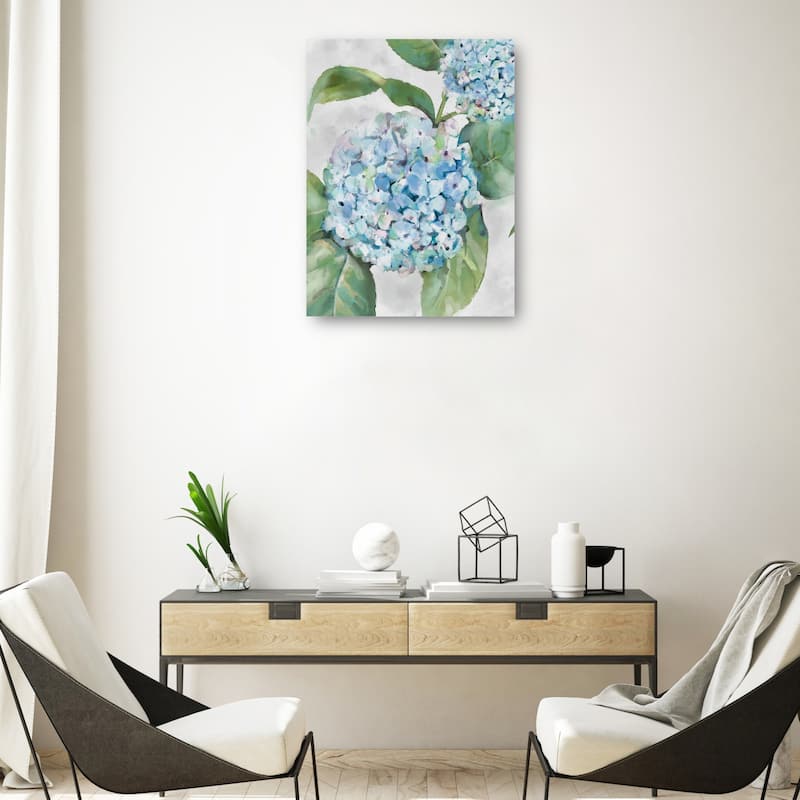 Hydrangea Portraits I By Studio Arts Canvas Art Print