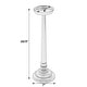 preview thumbnail 4 of 2, Tilly 7 in. W Round All Metal Pedestal Base End Table