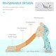 preview thumbnail 6 of 9, 2 in 1 Kids Slide with Basketball Hoop, Foldable Toddler Freestanding Slider Playset, Deer Shaped, Includes Basketball, Pump