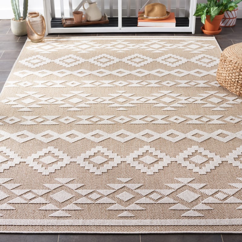 SAFAVIEH Global Kerttu Indoor/Outdoor Waterproof Rug