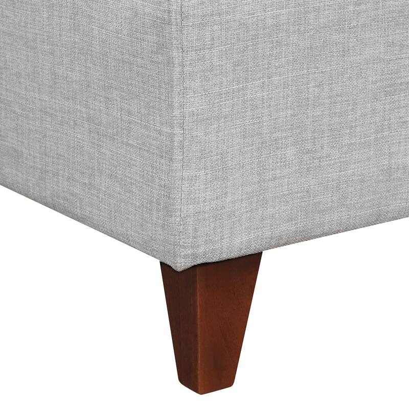 Modern Linen Fabric Sofa, L-Shape Couch with Chaise Lounge,Sectional Sofa - Right Facing