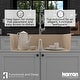 preview thumbnail 65 of 74, Karran 33" Top Mount Double Equal Bowl Quartz Kitchen Sink Kit - 33" x 22" x 9"