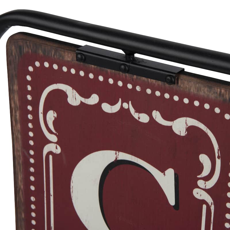 Free-Standing Versatile Metal Framed 2-Sided Sign